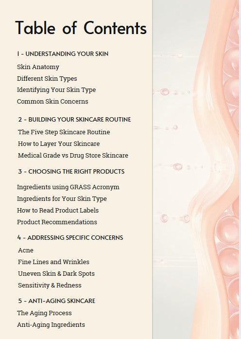 The Skincare Bible Ebook: Limited Time Sale