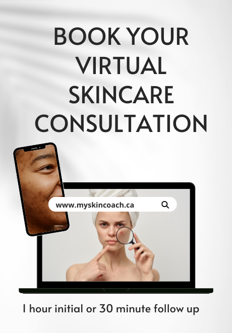 1 Hour Virtual Skincare Consultation + FREE download of The Skincare Bible